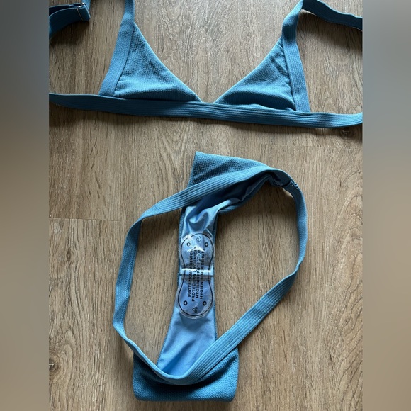 Blue/grey bikini size small (fit XS) - Picture 2 of 2